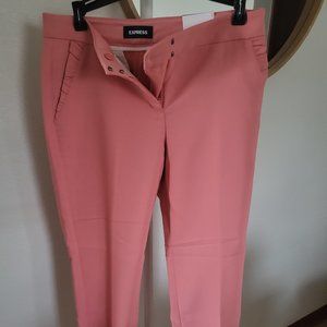Express Columnist Mid Rise Ankle Salmon Size 6R